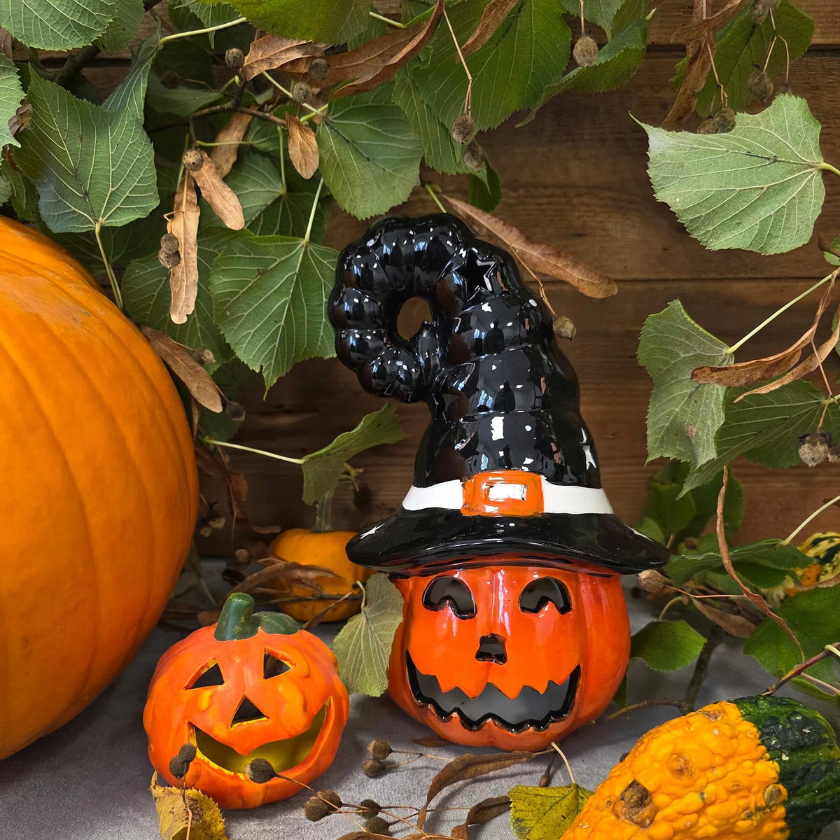 Teelichthalter Halloween