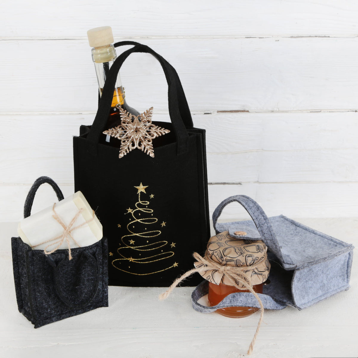 Filztaschen & Stoffsäckchen Weihnachten