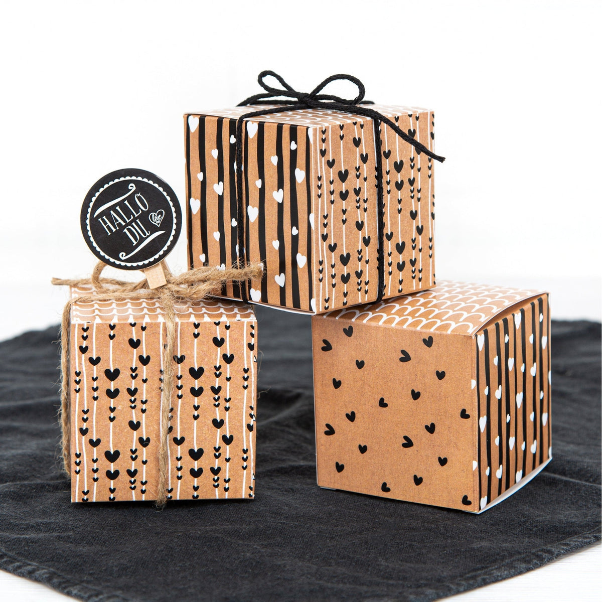 Verpackung Babyparty