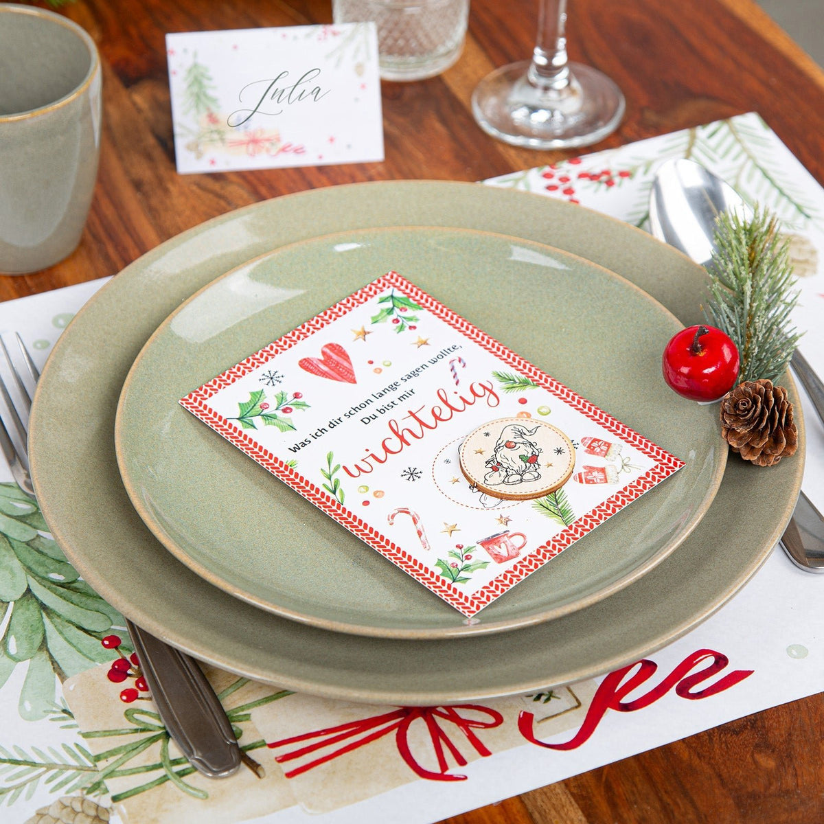 Platzsets Weihnachten