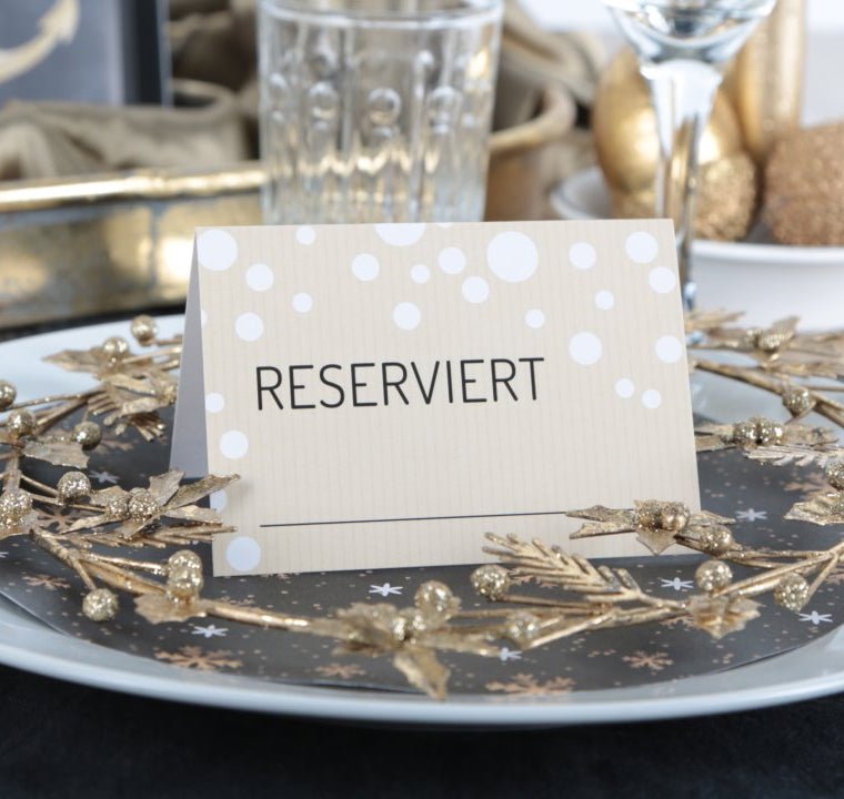 Reserviertschilder