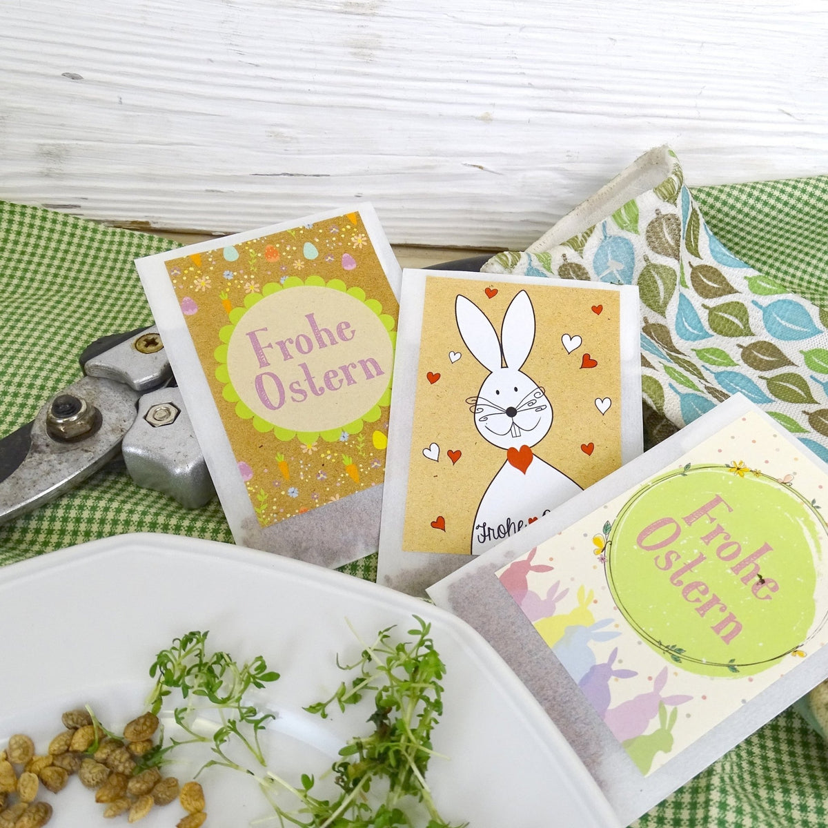 Samentütchen für Ostern
