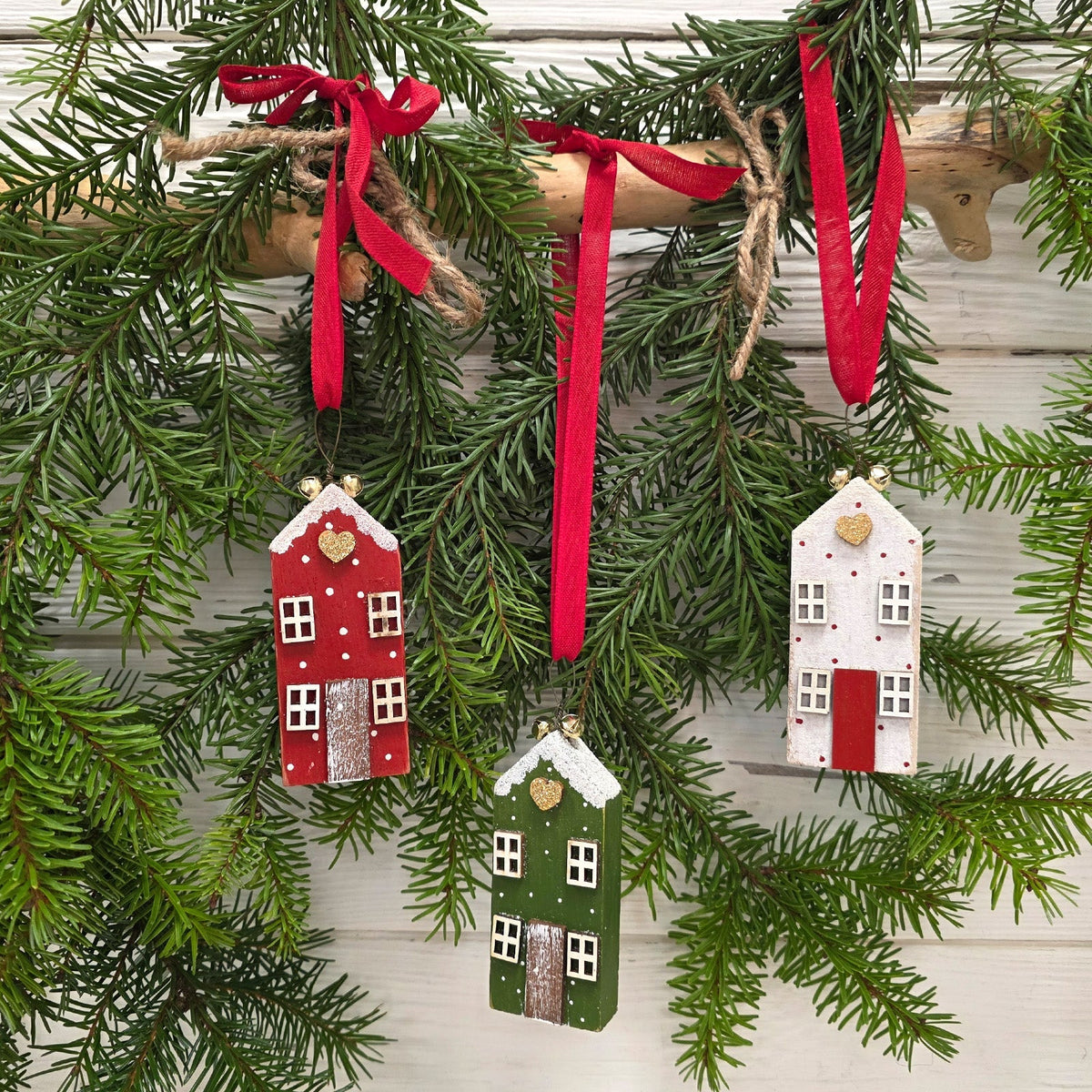 Weihnachtsanhänger Haus